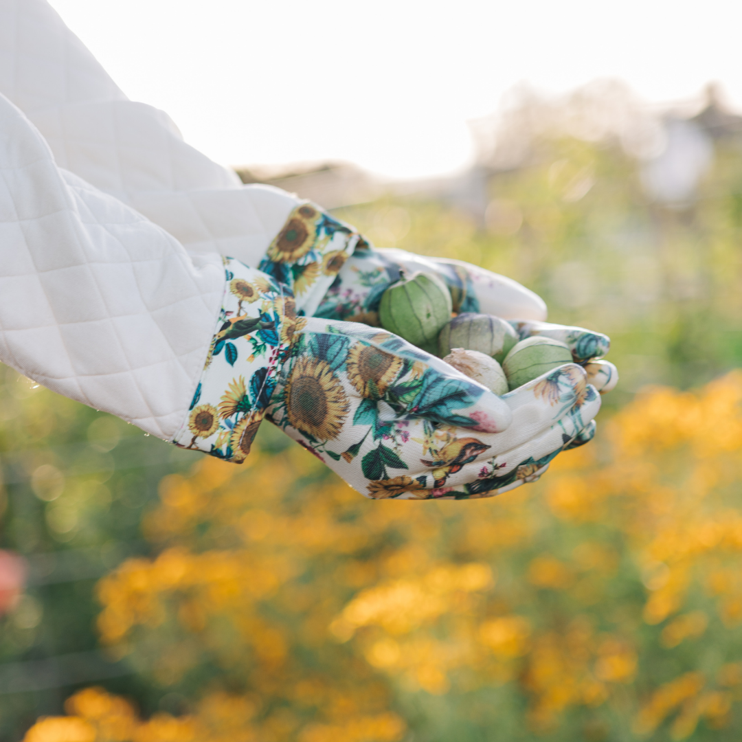fabric gardening gloves 4 Pack