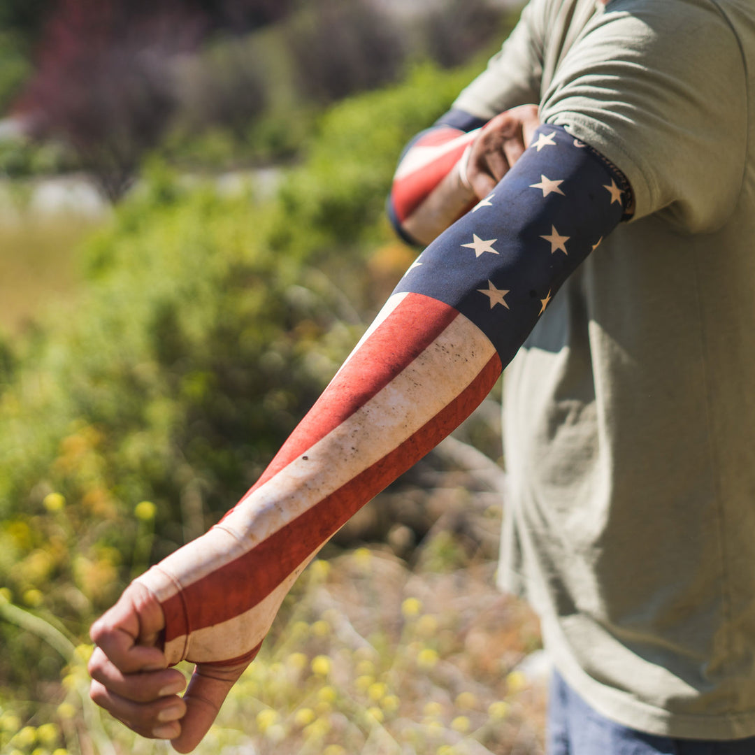 Protection Sleeves -  Rustic Flag